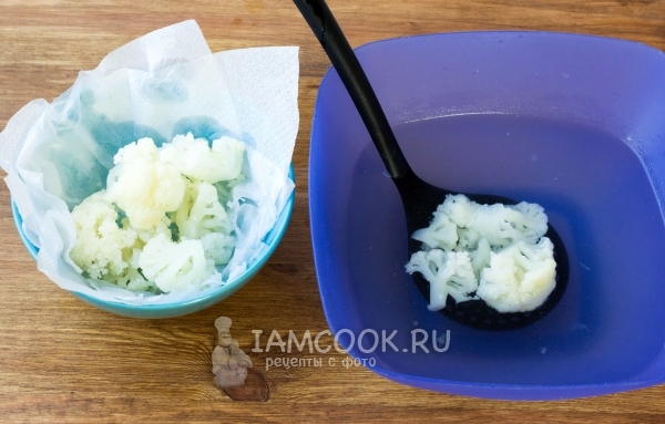 Достать капусту из воды