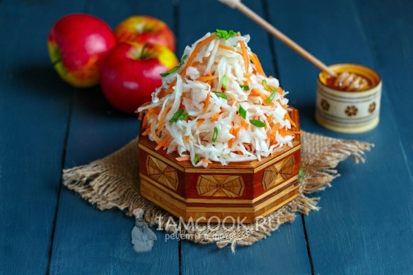 Рецепт квашеной капусты с медом