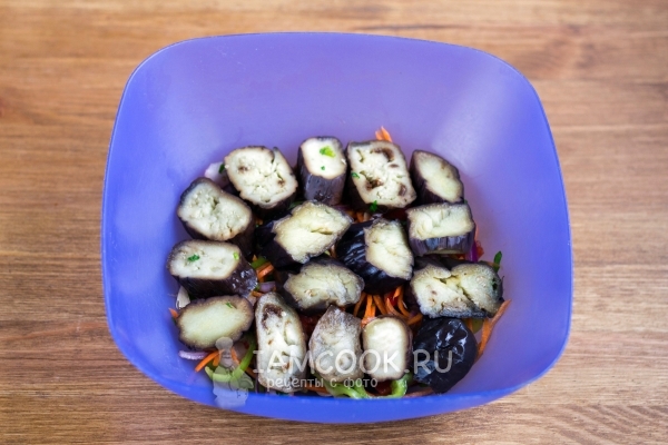 Добавить баклажаны