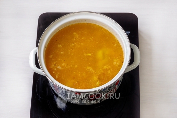 Положить зажарку