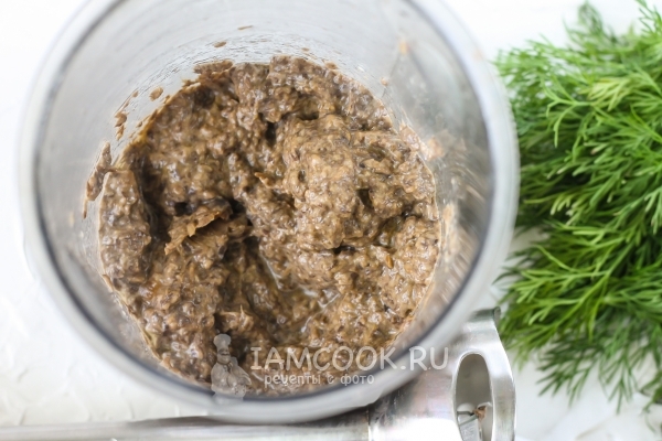 Пюрировать грибы