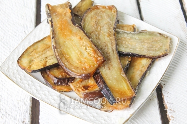 Пожарить баклажаны