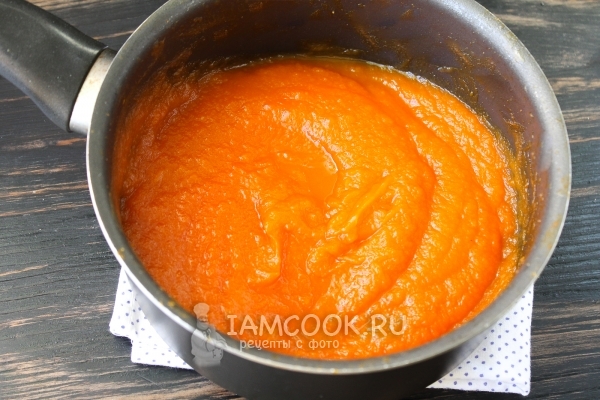 Пюрировать тыкву