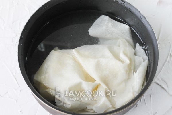Сварить тесто фило