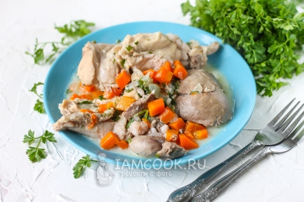 Фото кролика в мультиварке с майонезом