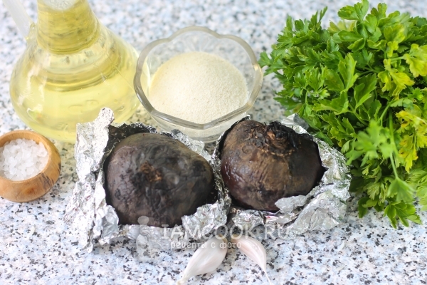 Ингредиенты для постных свекольных котлет