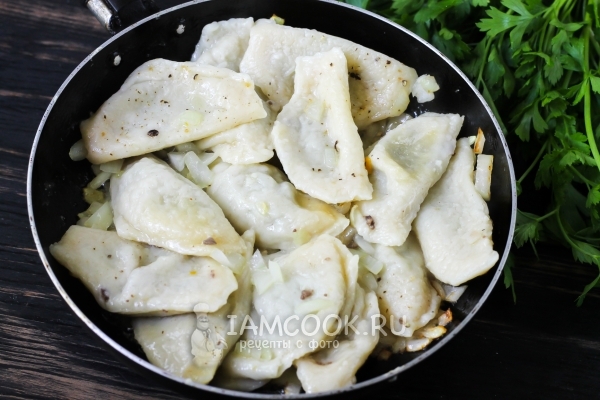 Вареники с ливером