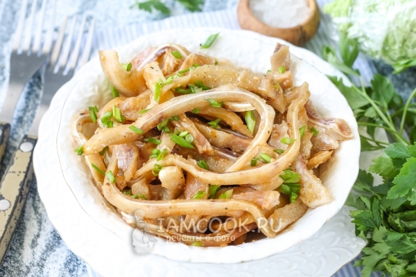 Фото свиных ушей по-корейски