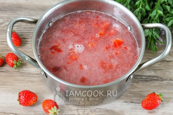 Влить горячую воду