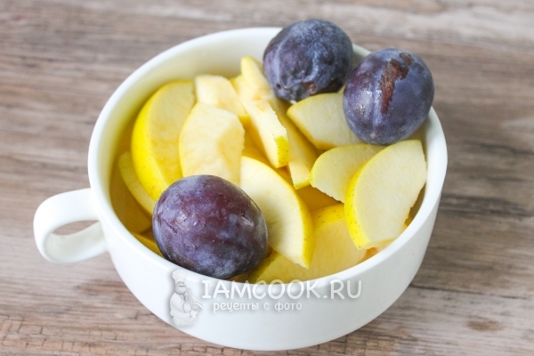 Порезать яблоки