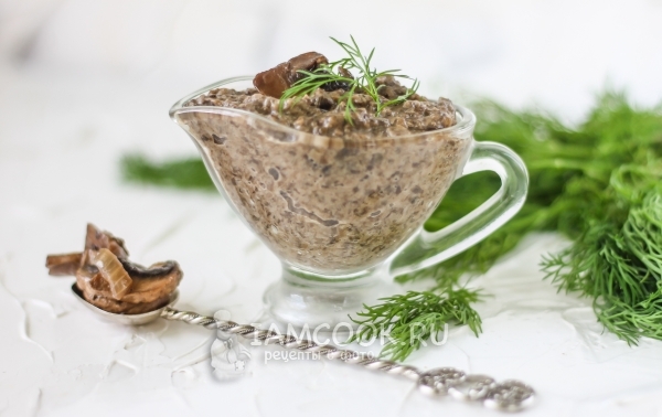 Фото грибного соуса из замороженных грибов