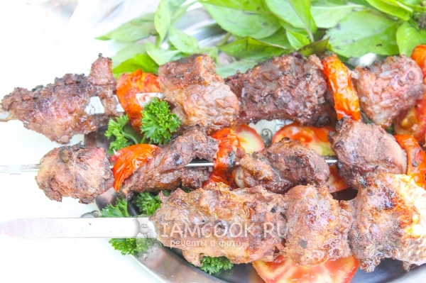 Рецепт абхазского шашлыка из свинины