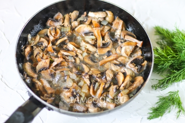 Потушить грибы