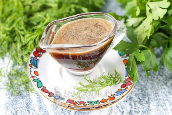 Рецепт соуса с медом и соевым соусом