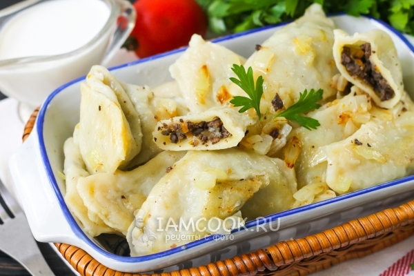 Фото вареников с ливером