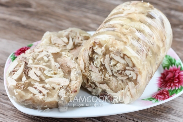 Рецепт куриного рулета в пластиковой бутылке (с желатином)