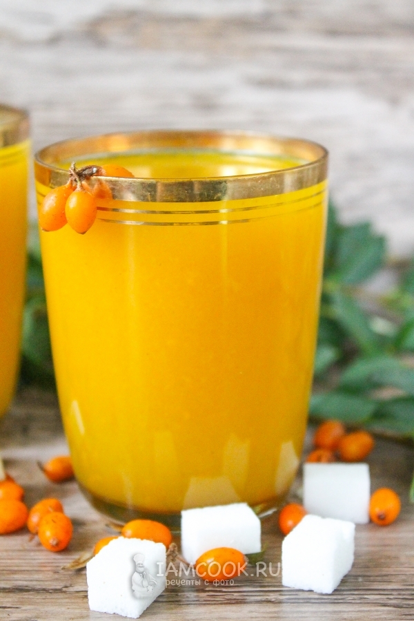 Рецепт киселя из облепихи