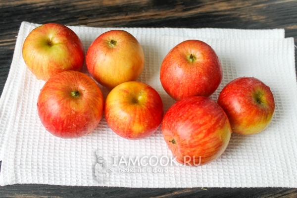 Помыть яблоки