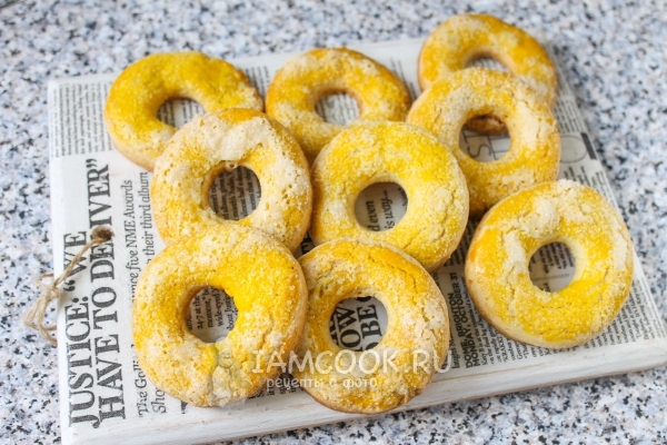 Готовые рождественские сахарные кольца