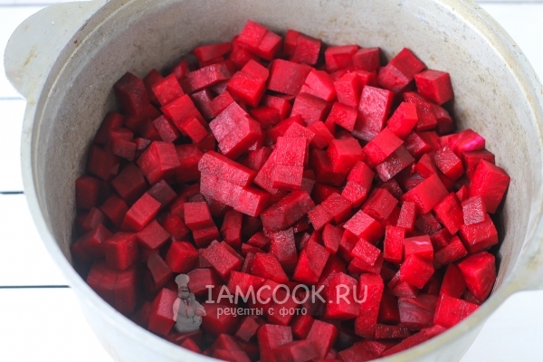 Порезать свеклу