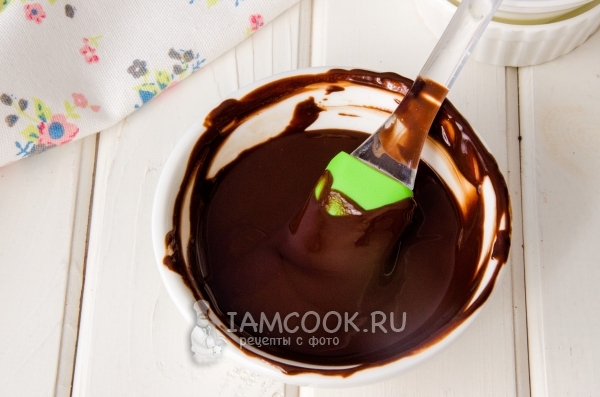 Приготовили глазурь