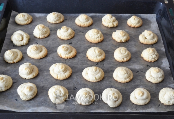 Готовое печенье с майонезом, тающего во рту