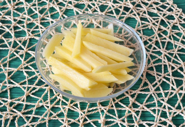 Порезать картофель