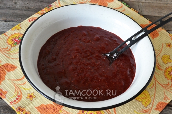 Пюрировать ягоды