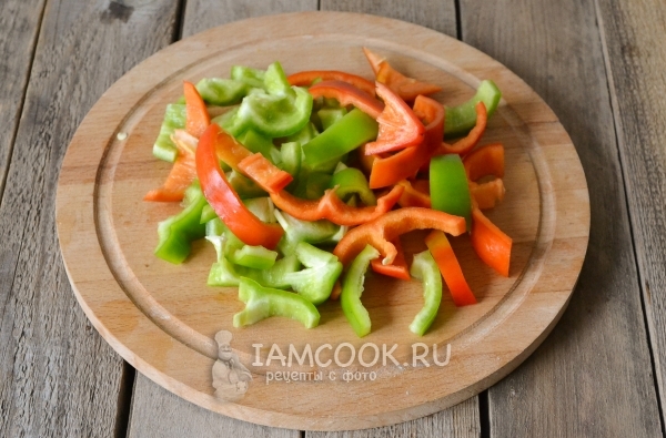 Порезать перец