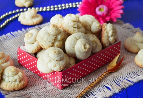 Фото печенья с майонезом, тающего во рту
