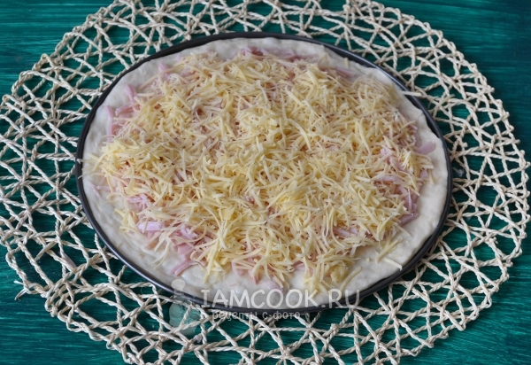 Посыпать тертым сыром