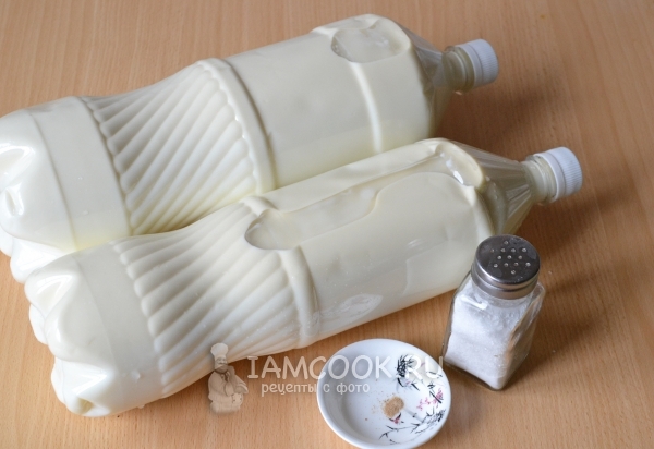 Ингредиенты для осетинского сыра в домашних условиях