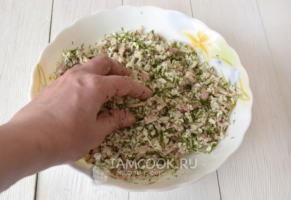 Смешать начинку