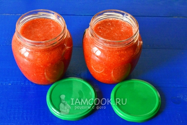 Перелить варенье в банки