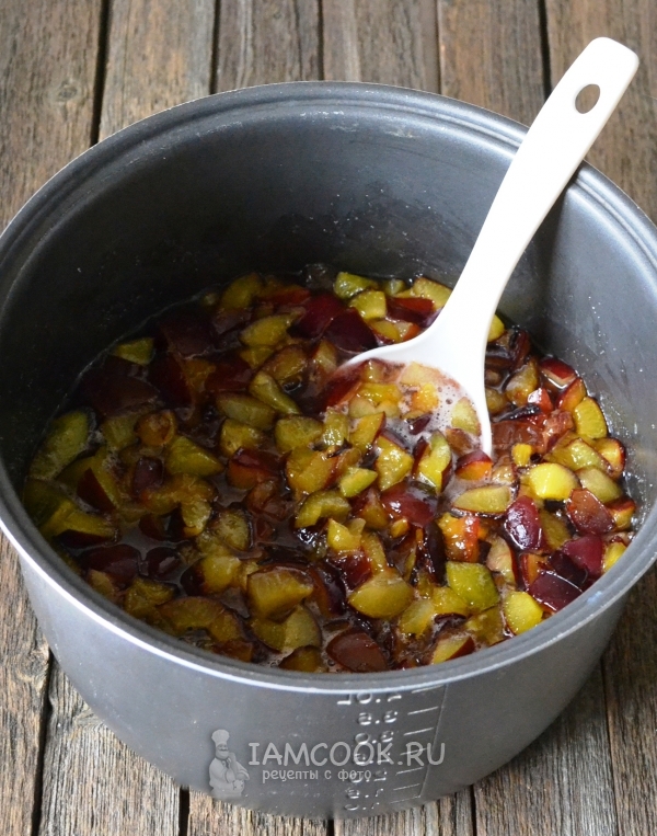 Варить сливу с сахаром