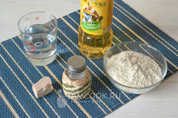 Ингредиенты для теста