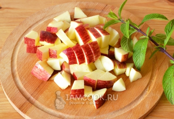 Порезать яблоко