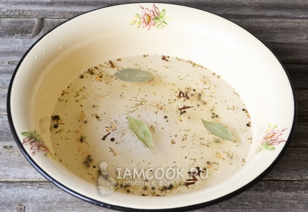 Приготовить маринад