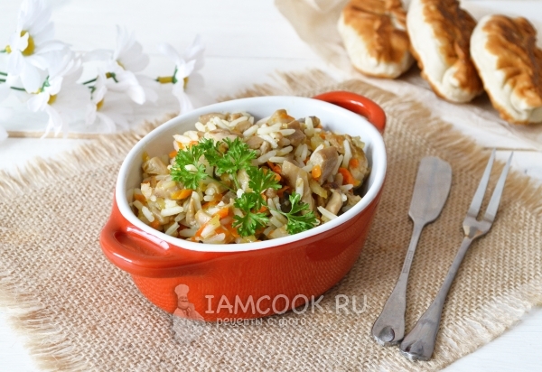 Фото грибной начинки из солёных грибов для пирожков и пирогов