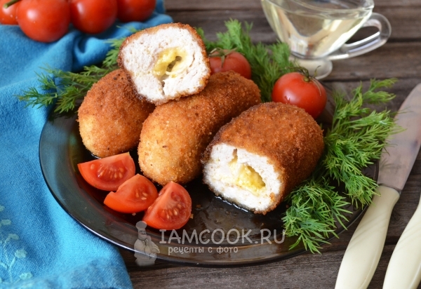 Рецепт котлет «Папараць кветка»