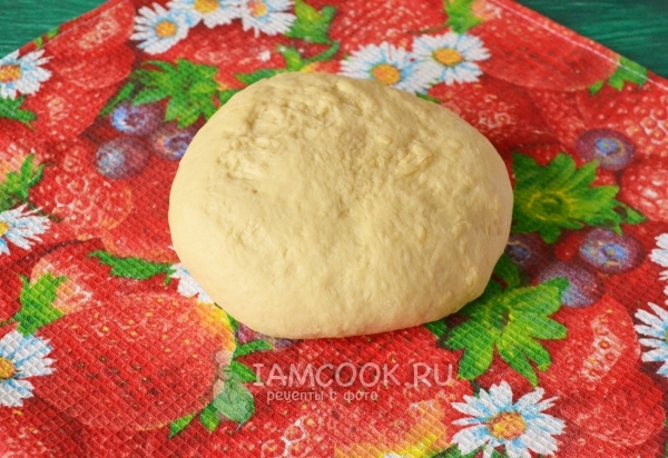 Обмять тесто