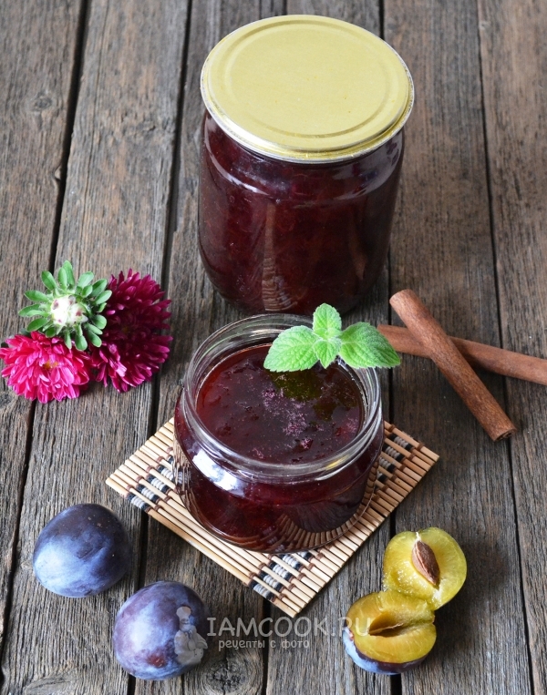 Готовый сливовый джем в мультиварке на зиму