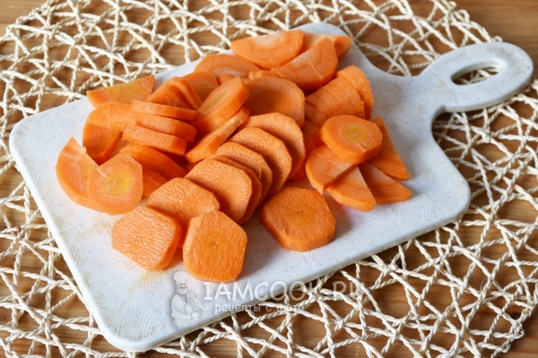 Порезать морковь