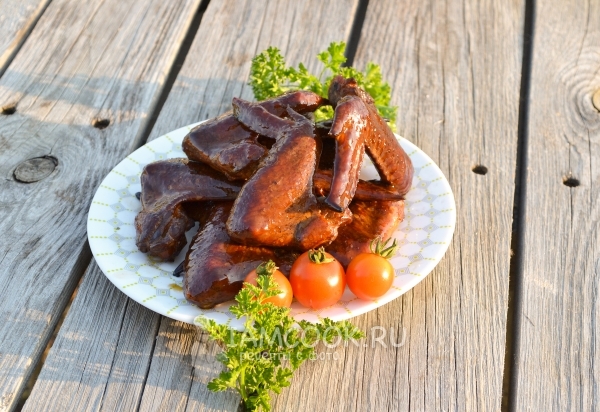 Фото копченых куриных крылышек