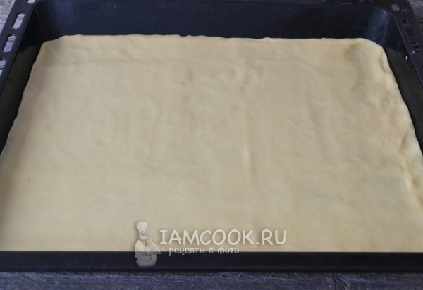 Тесто готово к выпечке