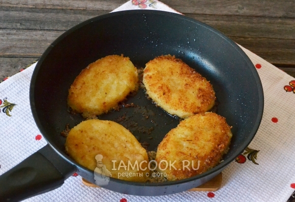 Рецепт постных картофельных котлет