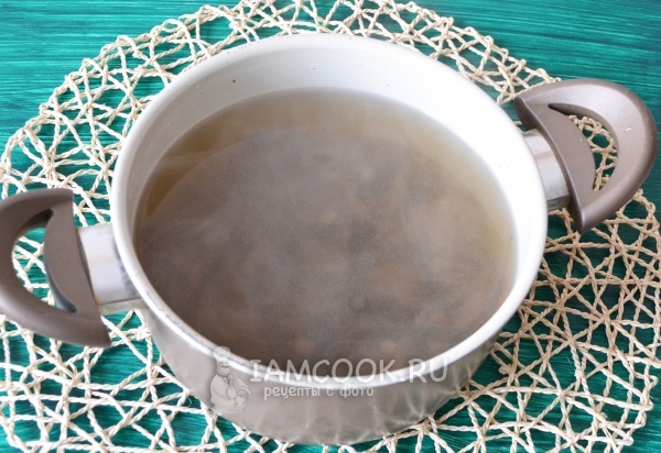 Отварить грибы