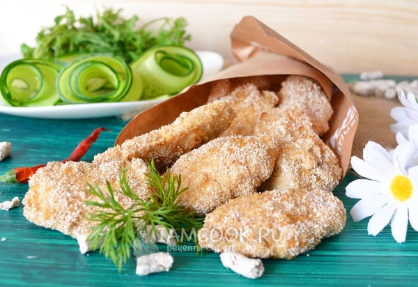 Рецепт куриных наггетсов по Дюкану