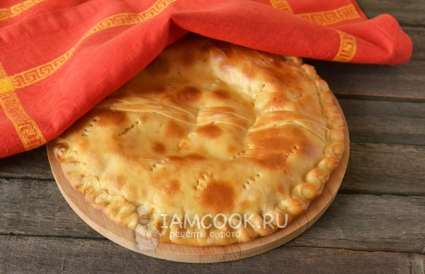 Рецепт пирога с сыром из дрожжевого теста