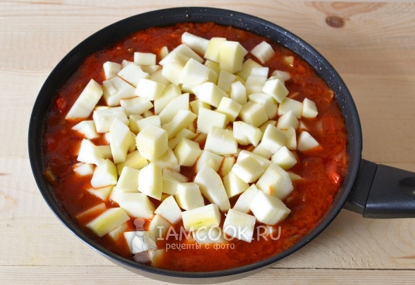 Добавить кабачки